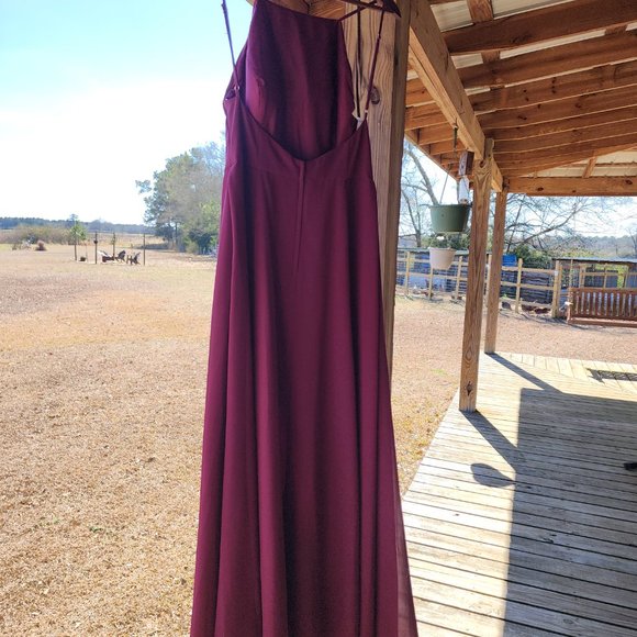 Floor length bridesmaid gown - Picture 10 of 10